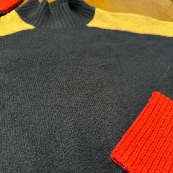 Max Studio colour block mock turtle neck - L - Picture 6 of 6